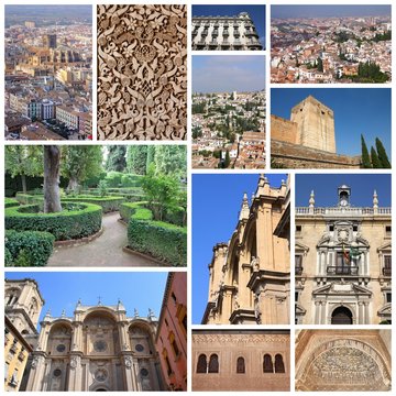 Granada collection - photo memories collage