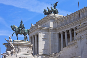 Obraz premium Nationaldenkmal in Rom