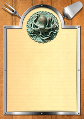 Seafood Menu Background