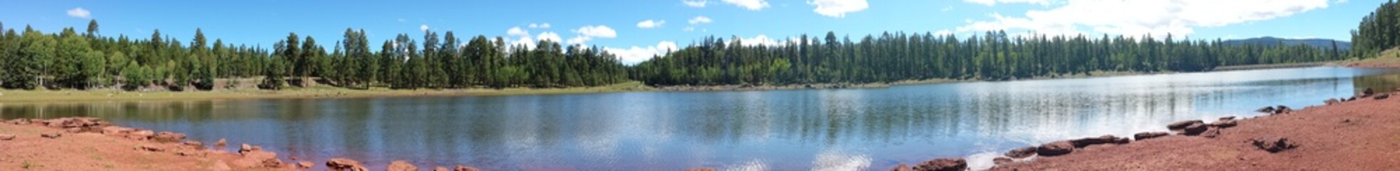 Panoramic Lake Landscape © mnmphotoart