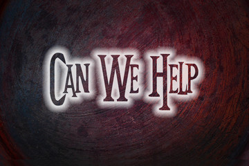 Can We Help Concept