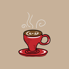 Red cup coffee