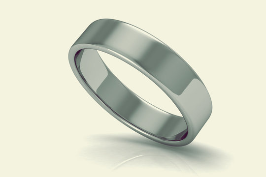 retro style wedding rings  (high resolution 3D image)