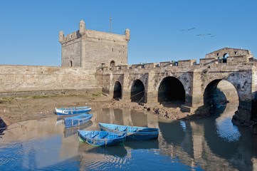 Mogador fortress building at Essaouira, Morocco