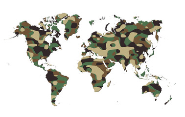 World - Army camo pattern