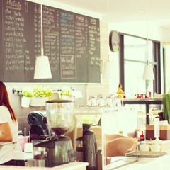 Coffee shop - instagram filter