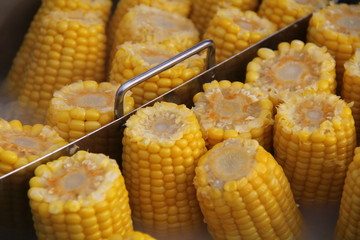 boiled corn
