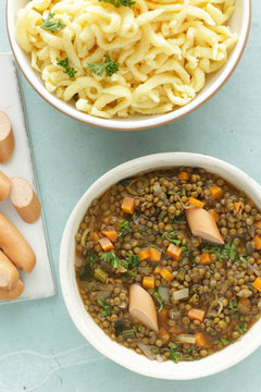 Linsensuppe