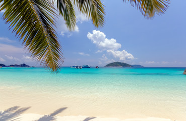 Tropical sand beach