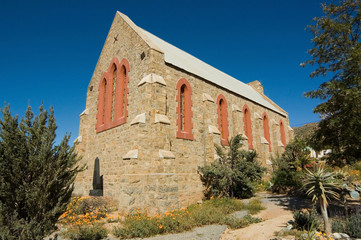 Fototapeta na wymiar Old All Saints Anglican Church in Springbok