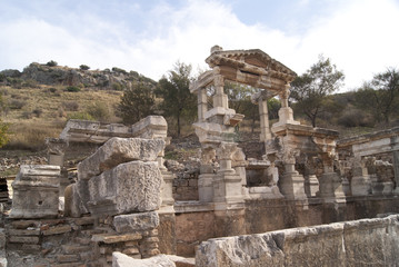 Fototapeta na wymiar The house in Ephesus