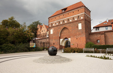 Gateway Holy Spirit -monument in Torun, Poland