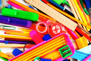 Stationery and school accessories.