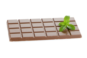 Closeup detail of chocolate