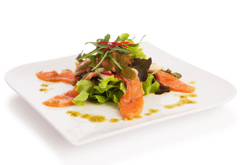 spicy salmon salad
