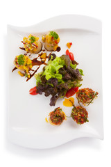 spicy scallops