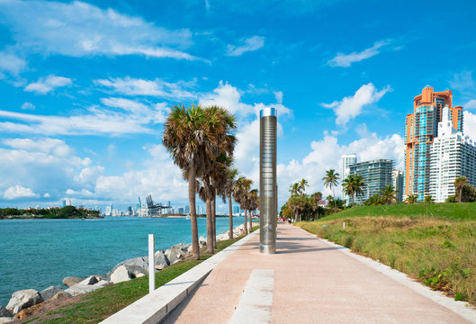 Park South Pointe in Miami Beach, Florida