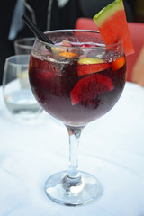 Glass of Sangria