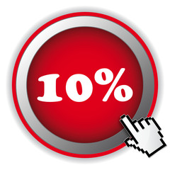 10 PERCENT ICON