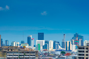 View over the building of a