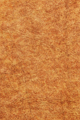 Old Vivid Ocher Leather Creased Mottled Grunge Texture