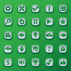 icon game button