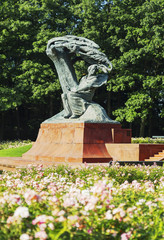 Chopin statue