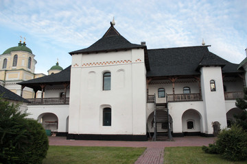Fototapeta na wymiar architecture of old Slavonic building