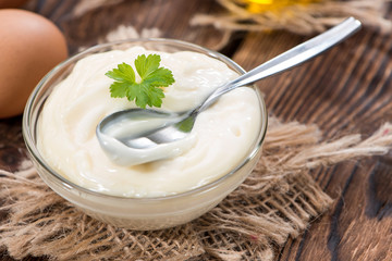 Portion of Mayonnaise