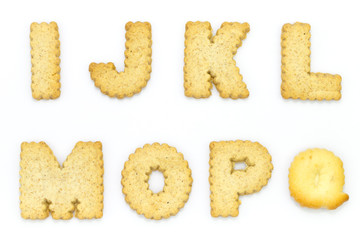 Letters Cookies