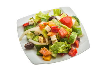 Delicous greek salad