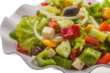Delicous greek salad