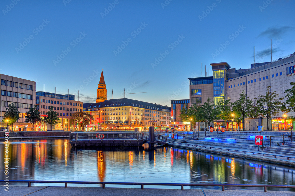 Canvas Prints Kieler Hafen