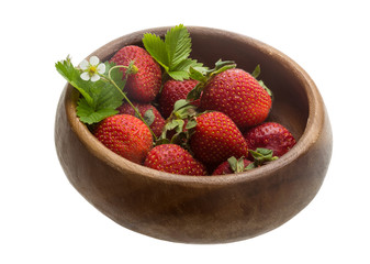 Ripe strawberry