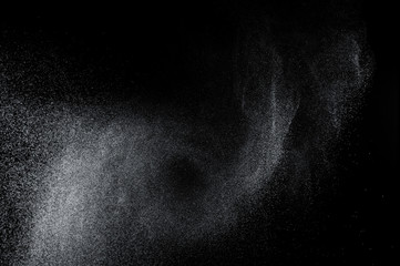 Abstract splashes of water