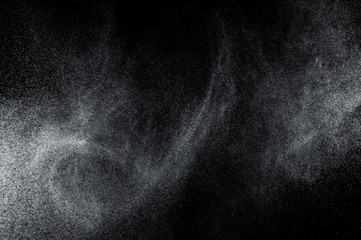 Abstract splashes of water