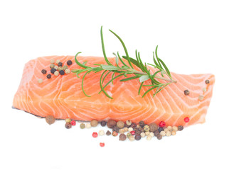 salmon steaks