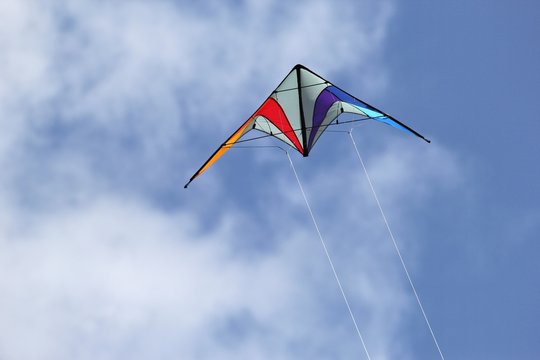 Drachen bei starkem Wind