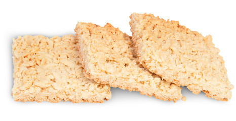 Three Pieces Of Home Grated Shortcake Stacked Ladder
