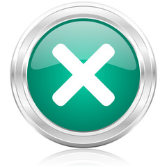 Fototapeta premium cancel internet icon