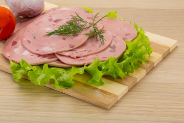 Beef sausage