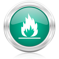 flame internet icon