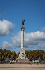 Fototapeta na wymiar monument aux girondins, bordeaux