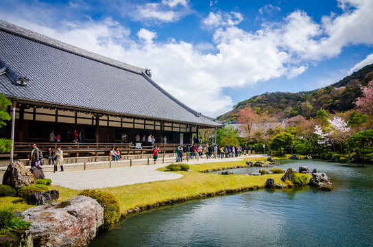 Shoin (Drawing Hall) of Tenryuji temple. 