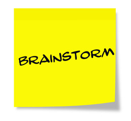 Brainstorm Sticky Note