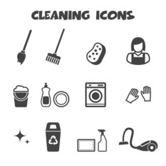 cleaning icons