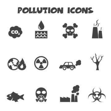 pollution icons