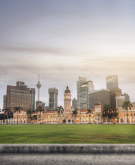 Malaysia city skyline