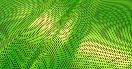 green metal abstract background