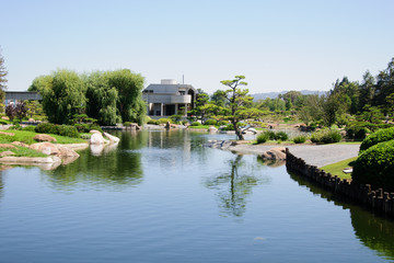 Fototapeta na wymiar Beautiful view of Japanese Garden